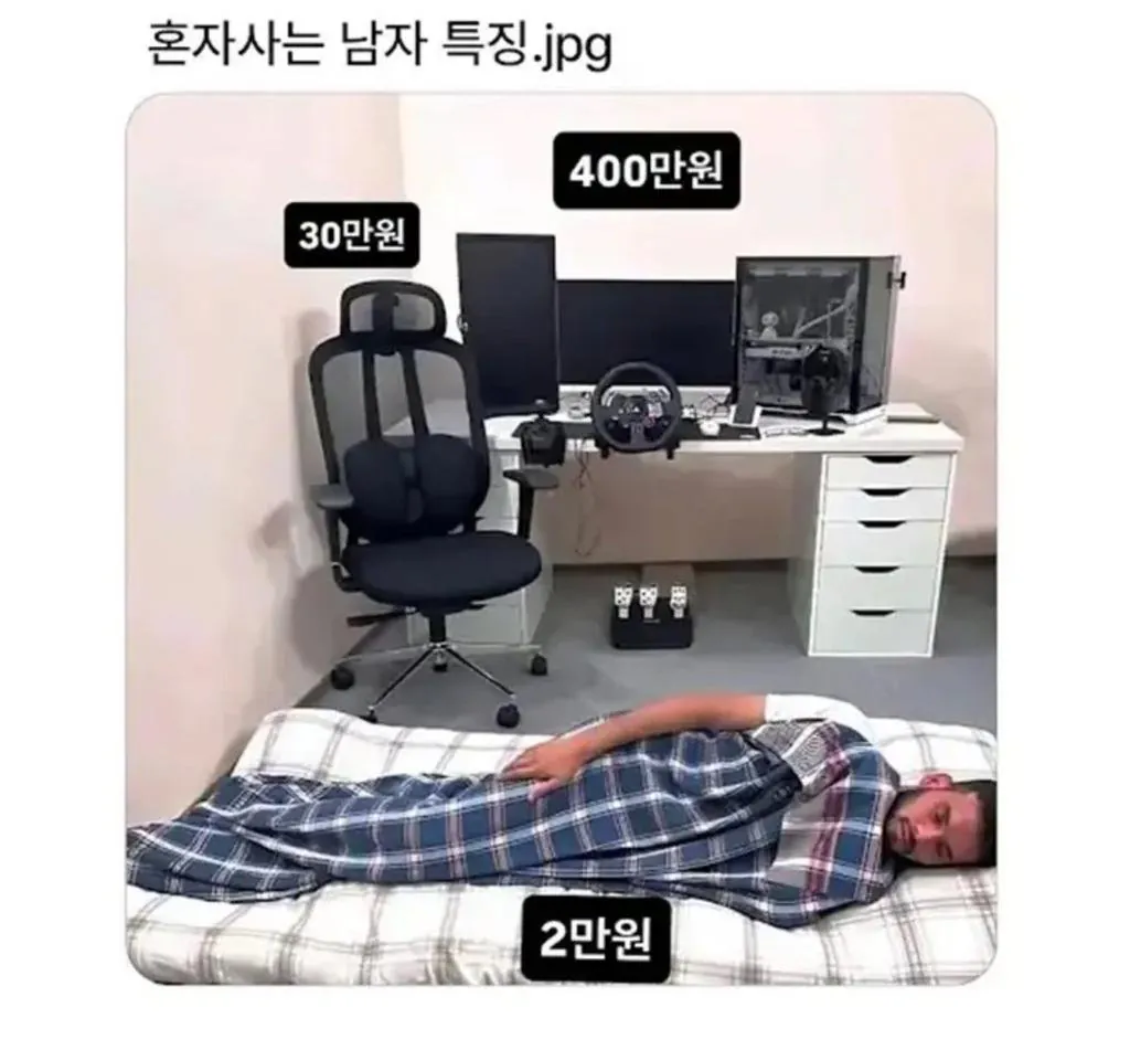 자취하는 남자 집 특징 이미지 2