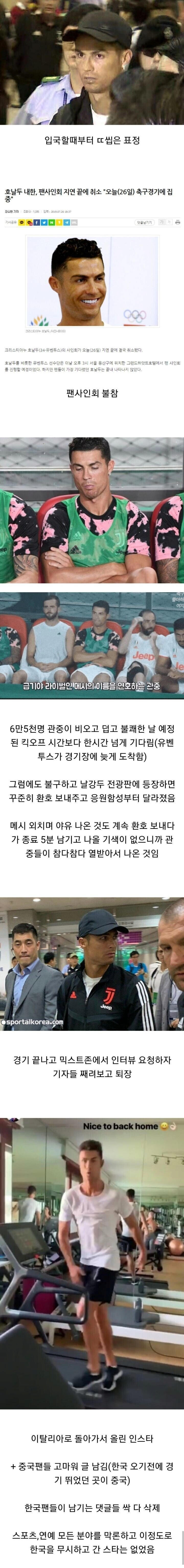 한국에 유독 메시팬이 많고 호날두 안티가 많은이유 이미지 1